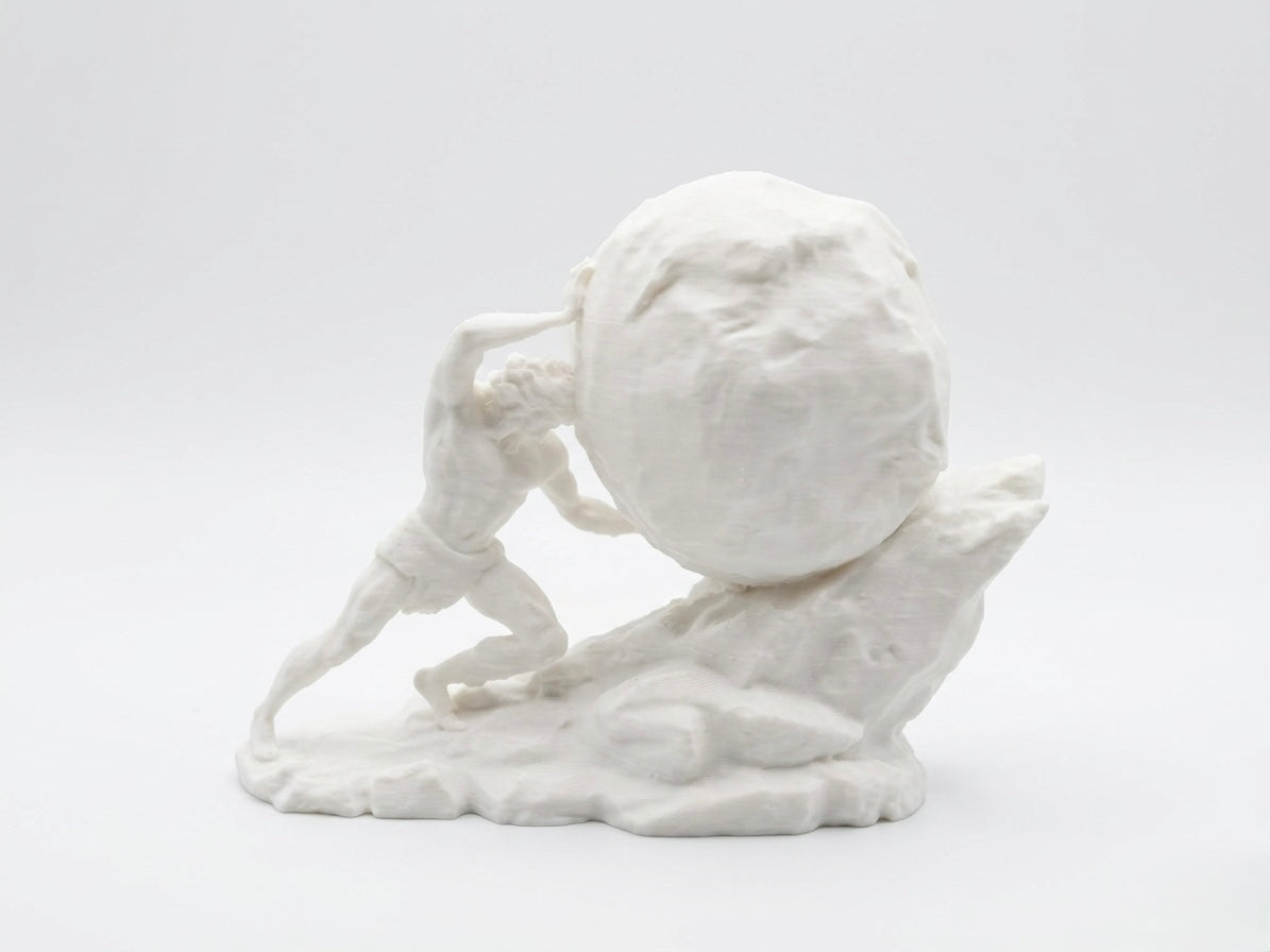 Sisyphus — Sculptural Bookend