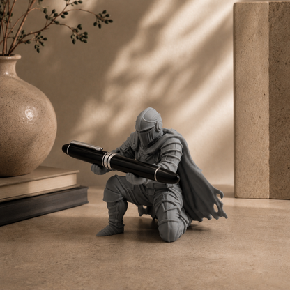The Sentinel — Knight Pen Holder